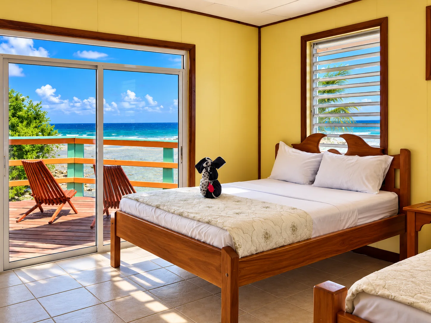 Reef House interior at Isla Marisol