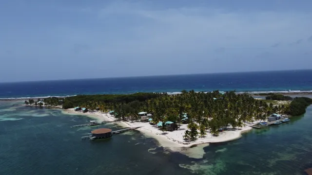 Southwest caye aerial — Isla Marisol Resort, Belize